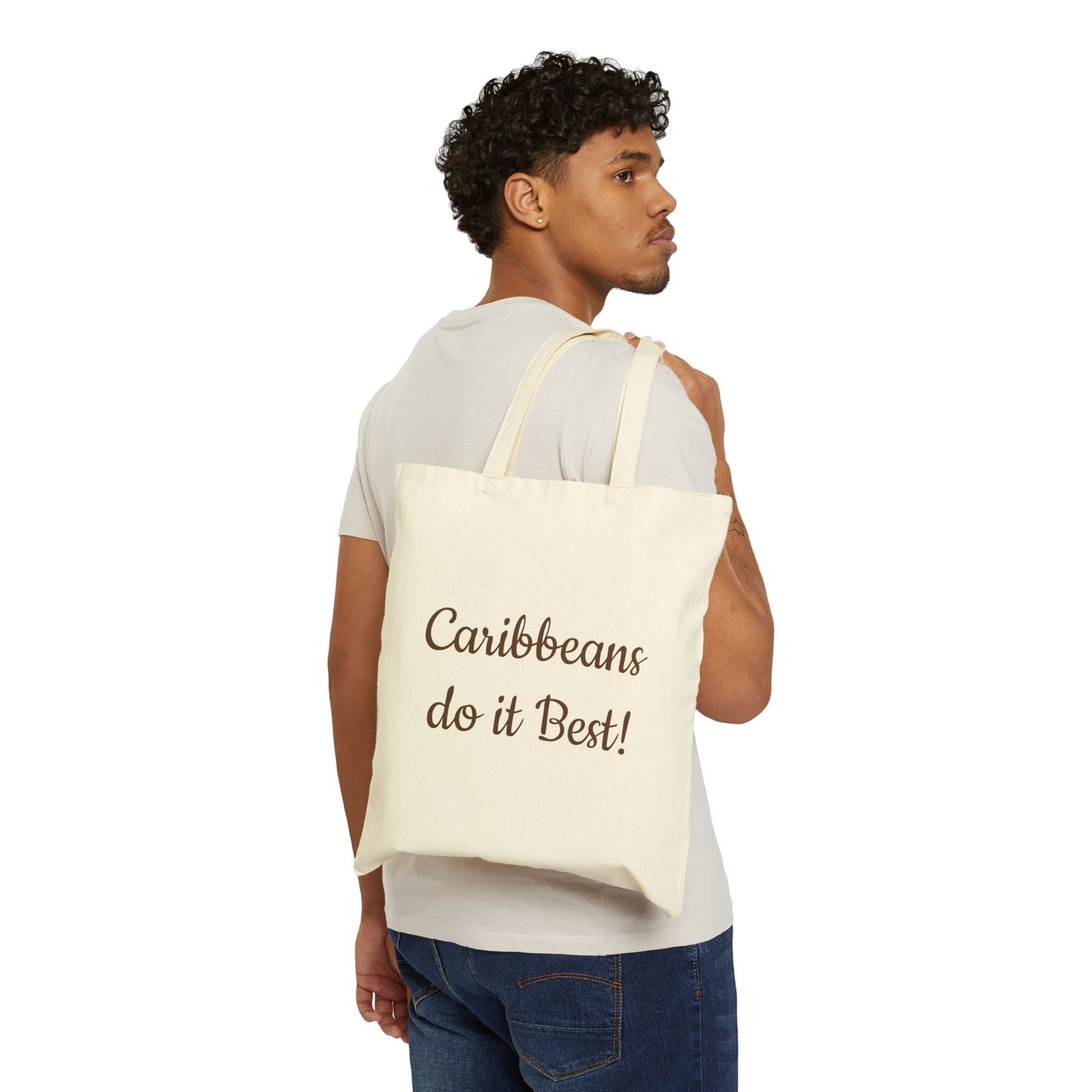 Caribbeans do it Best! - Cotton Canvas Tote Bag