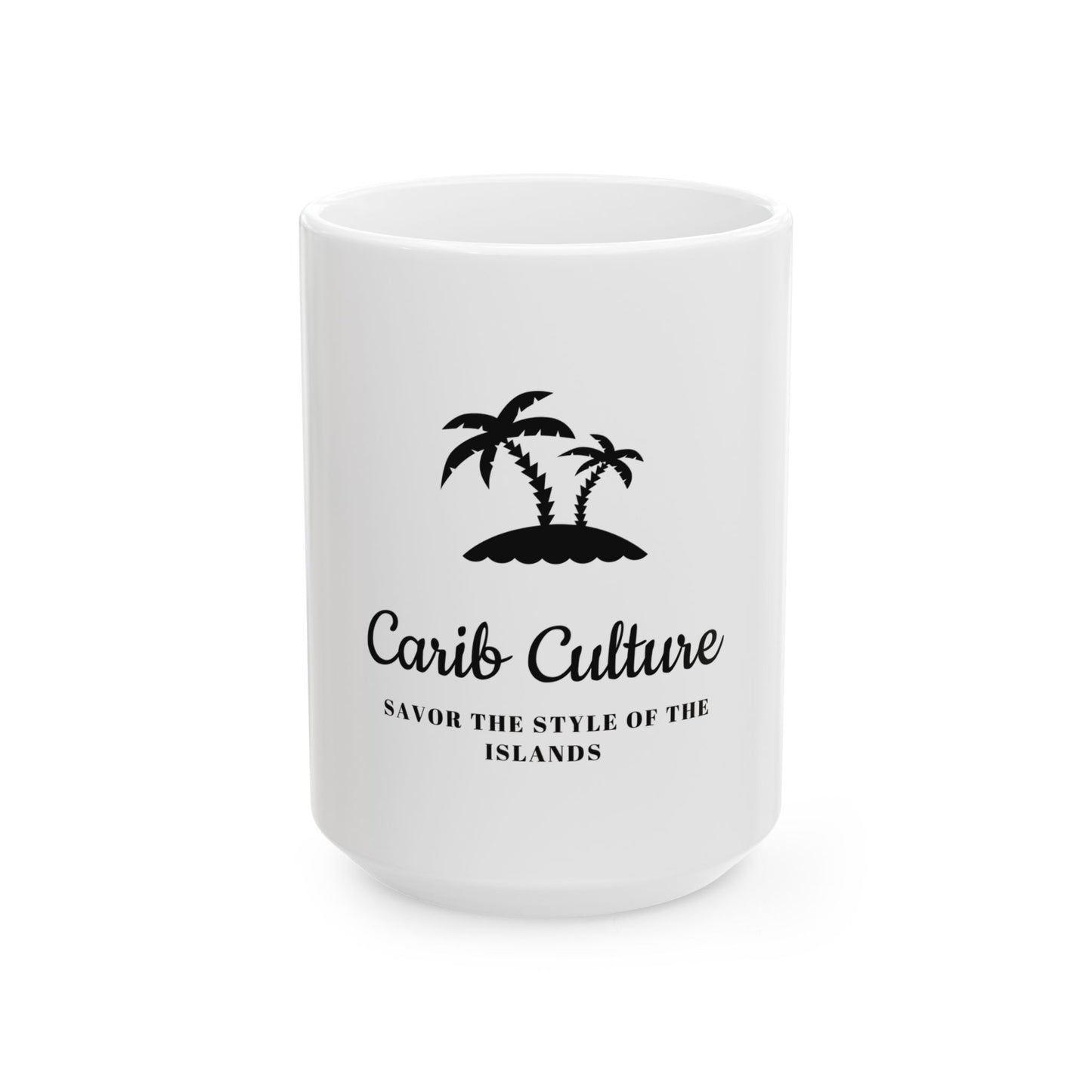 Taza de cerámica con la cultura caribeña (11 oz, 15 oz)